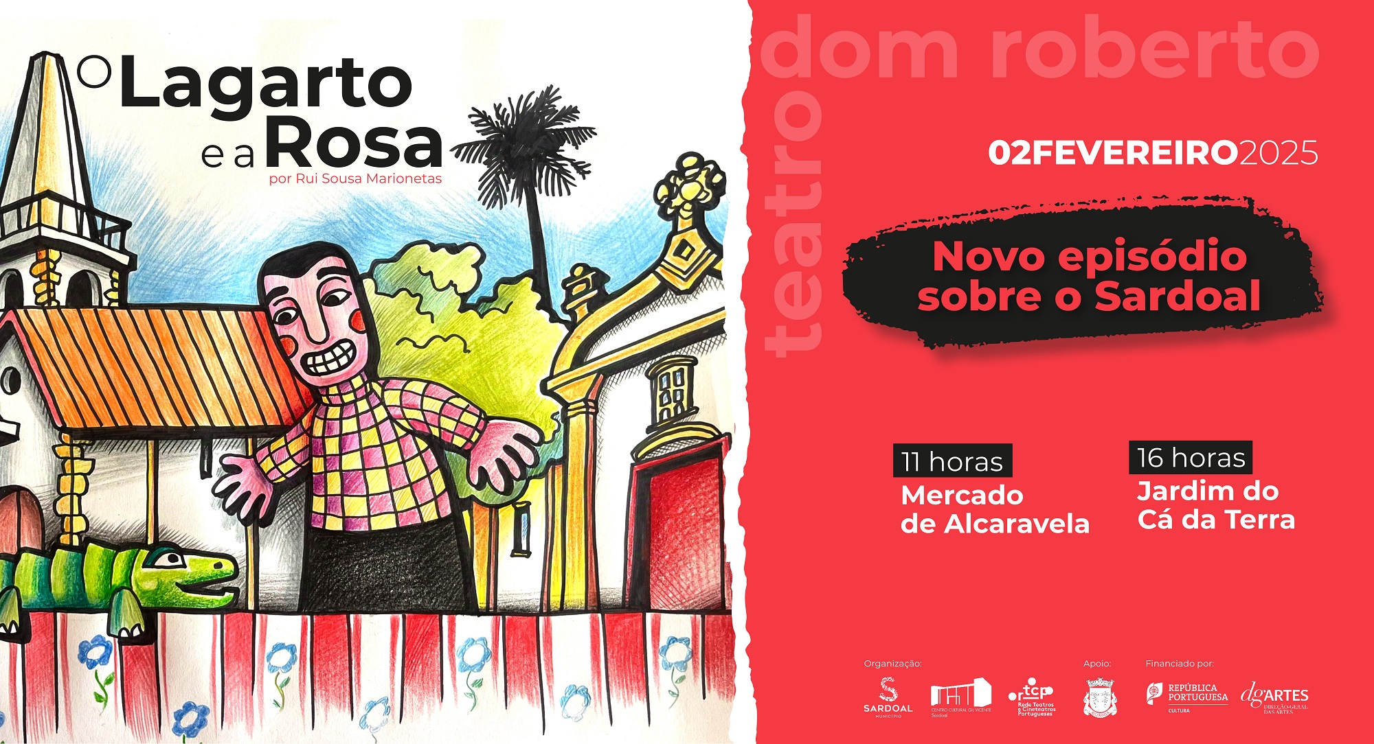 Teatro de Fantoches com história sobre Sardoal